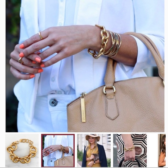 Stella & Dot Jackie Link Bracelet - Picture 2 of 4